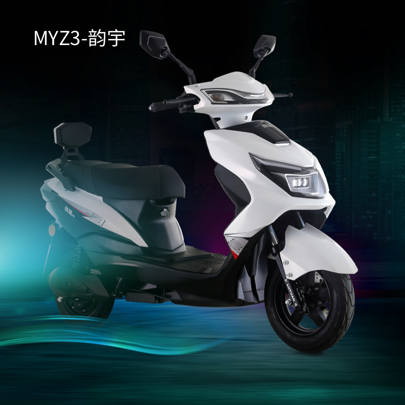 绿源电动车72V20Ah电瓶车MYZ3成人高速踏板外卖长跑王电动摩托车